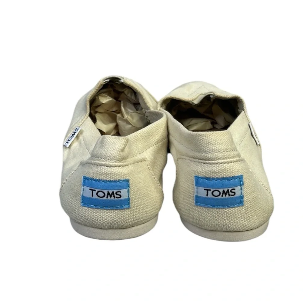 TOMS Alpargata Cloudbound espadriles beige flat size 8.5 new